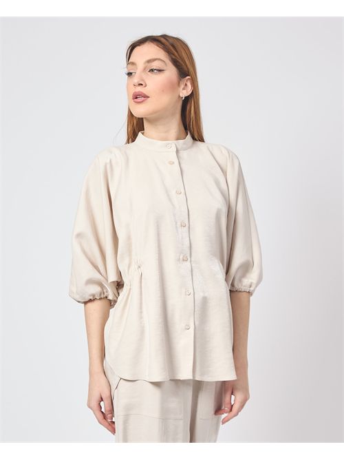 Chemise à volants Manila Grace pour femme MANILA GRACE | C229GUMA332